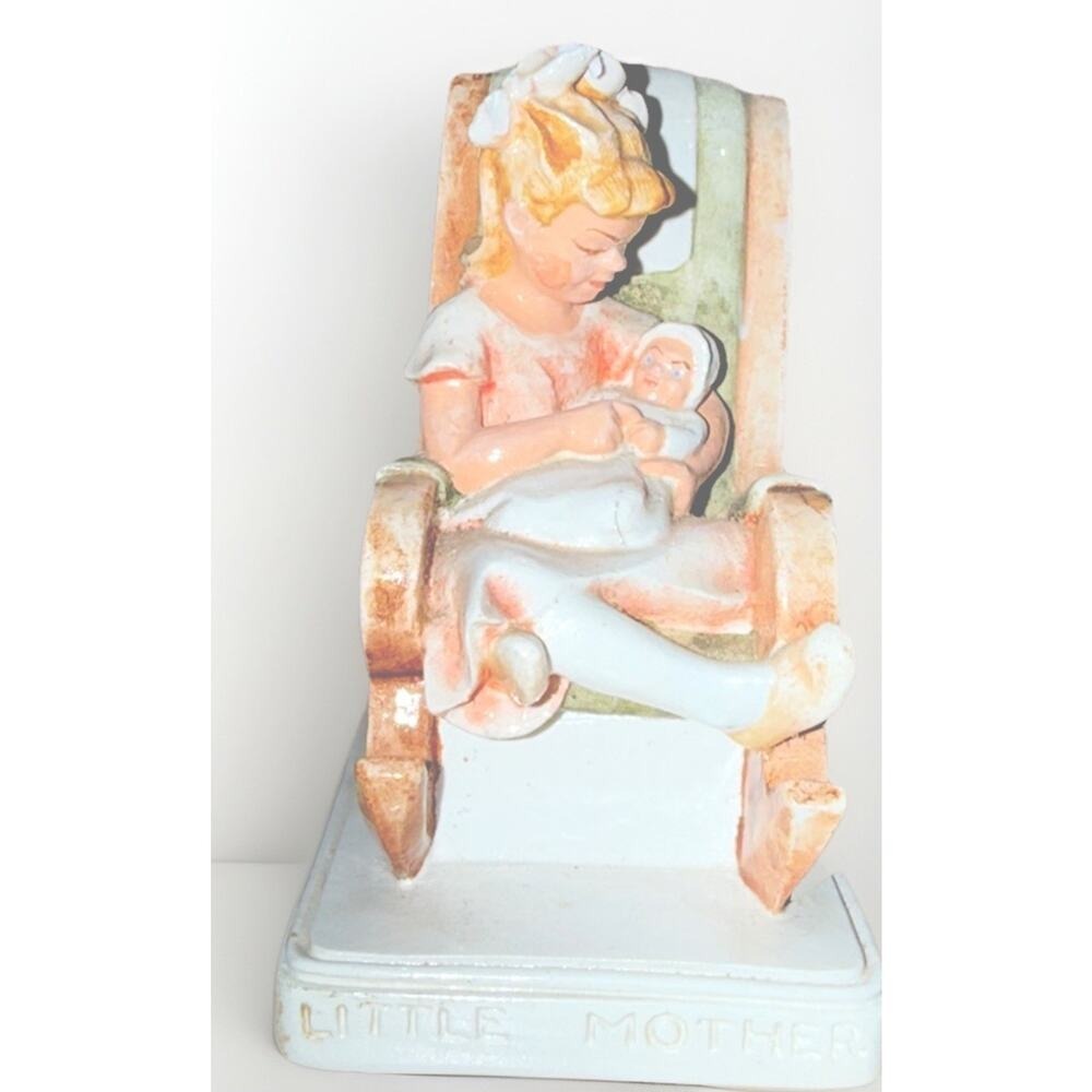 Vtg SEBASTIAN MINIATURE LITTLE MOTHER 1953 Signed Prescott Baston Mint Color